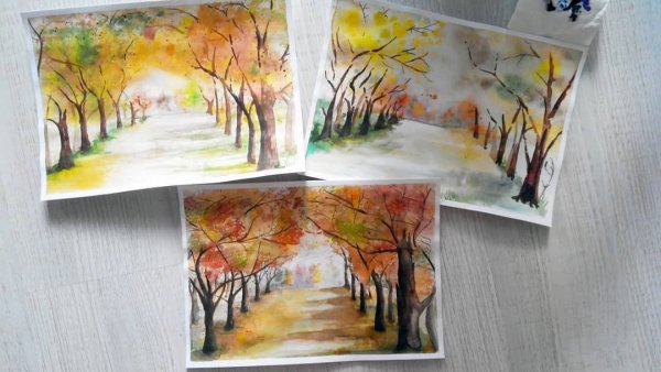 Рисунок осень