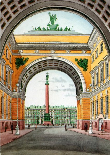 Дворцовая площадь в Санкт-Петербурге