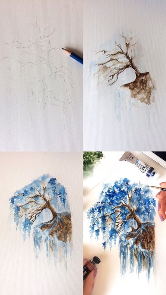 Уроки рисования акварелью