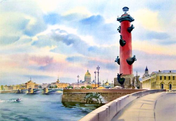 Бенуа картины Петербург