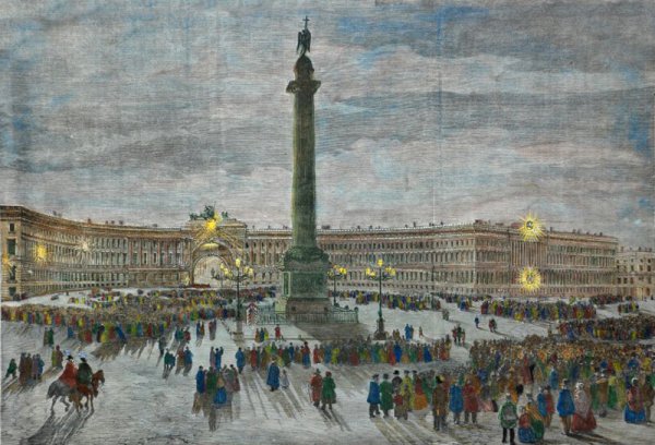 Архитектурный скетчинг акварель Питер