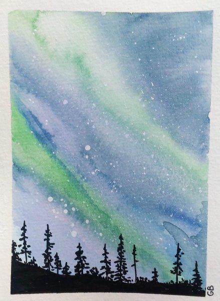 Набрызг Северное сияние