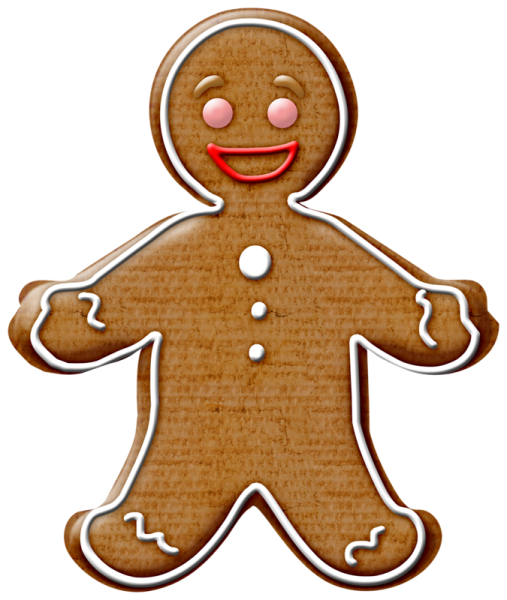 Пряничный человечек новый год