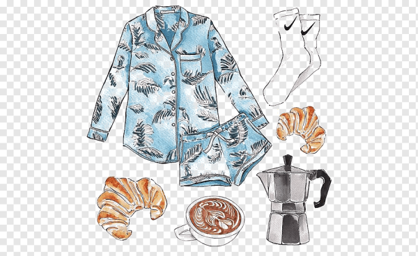 Еда и одежда рисунки