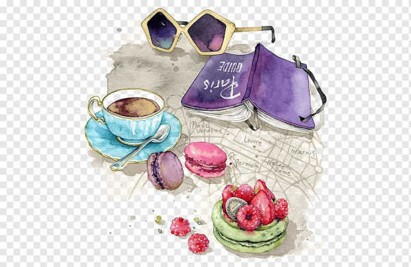 Иллюстрации к книгам акварелью