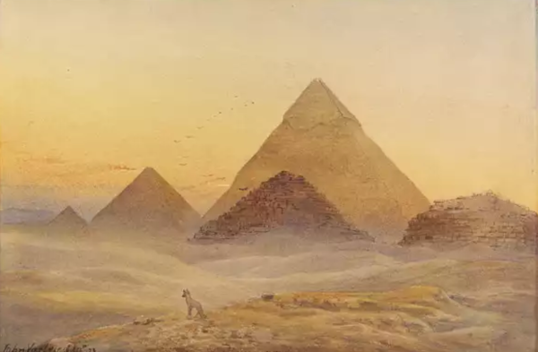 Великая пирамида Гизы Айвазовский