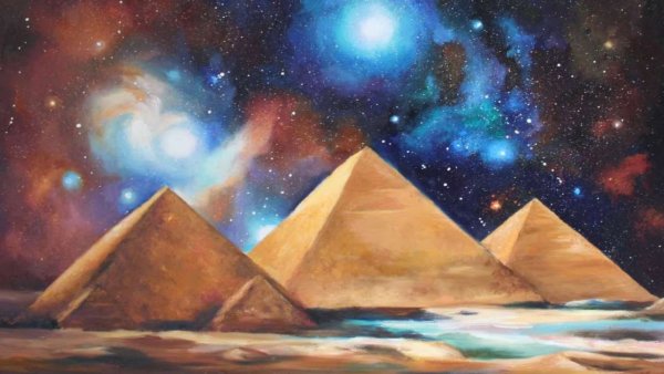 Великая пирамида в Гизе Айвазовский