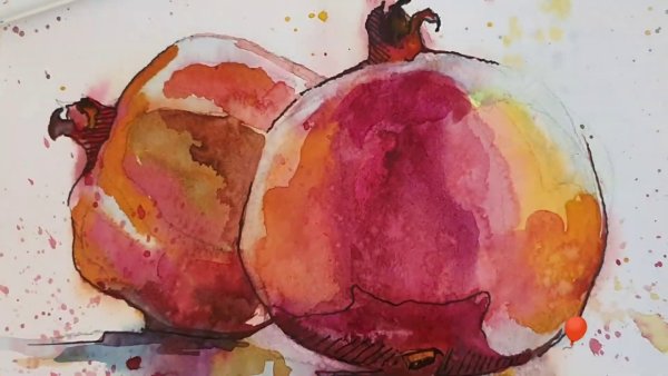 Скетчинг гранат