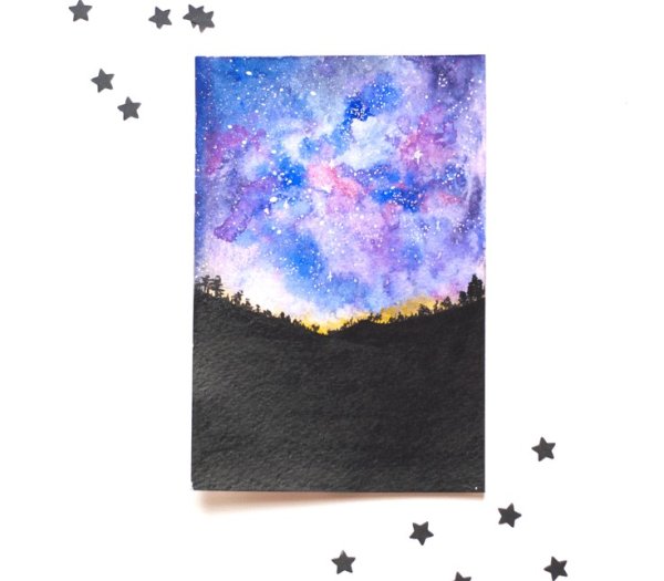 Космос фломастерами