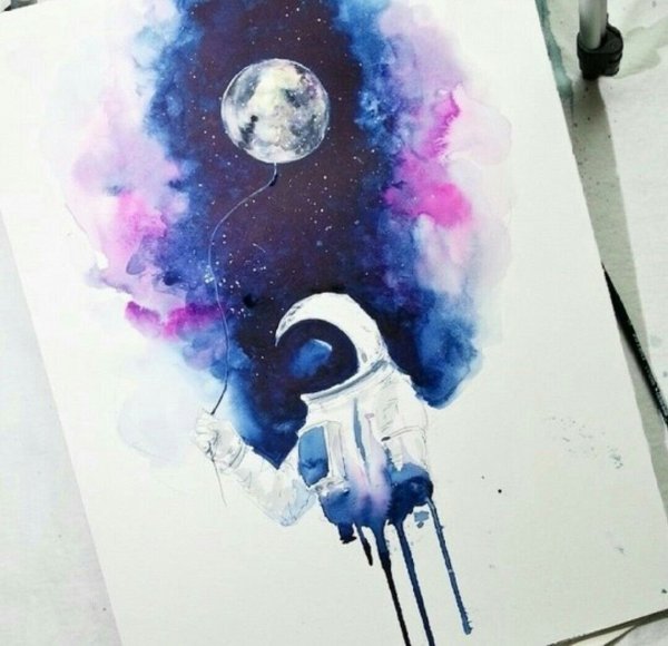 Акварельный космос