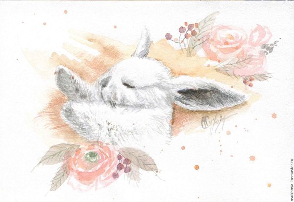 Акварельные зверюшки