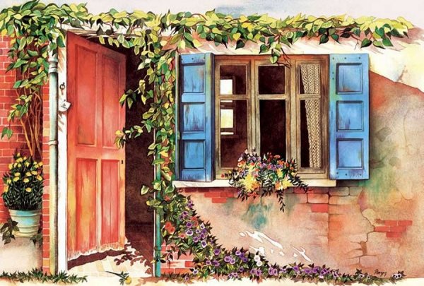 Акварели художницы pomm (USA)