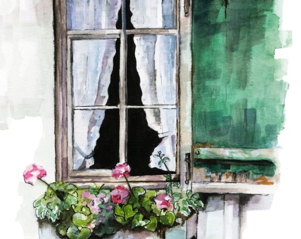 Окно иллюстрация