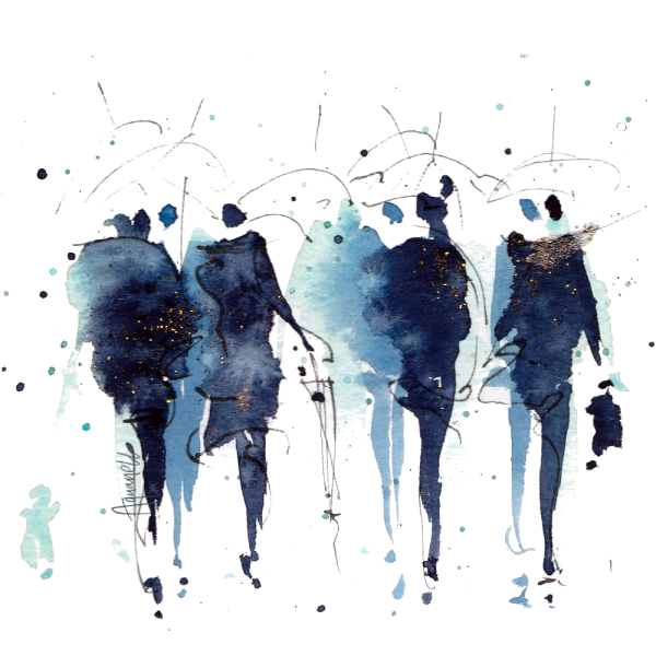 Абстракция люди