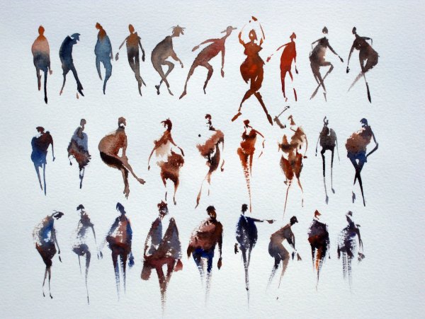 Стилизованные люди