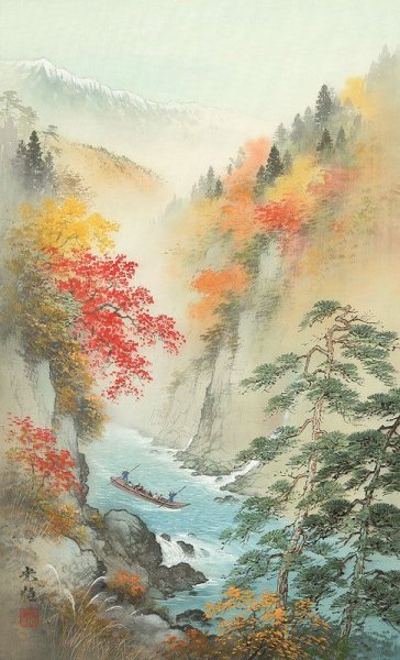 Коукеи Кодзима Koukei Kojima художник акварелист