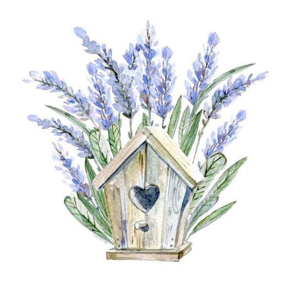 Рисунки в стиле Прованс