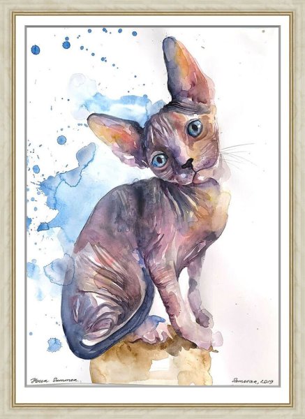 Кошки в стиле арт