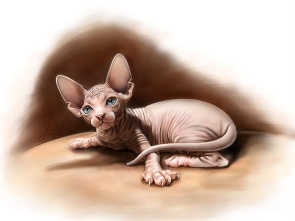 Сфинкс для срисовки