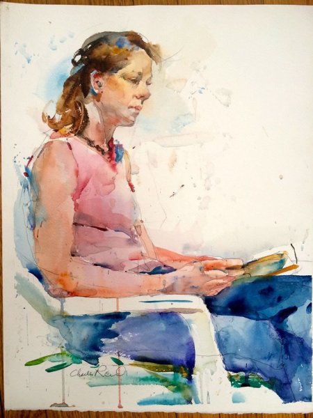 Чарльз Шпиндлер живопись акварель