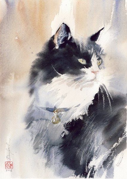 Картины кошек Ендре пеновас