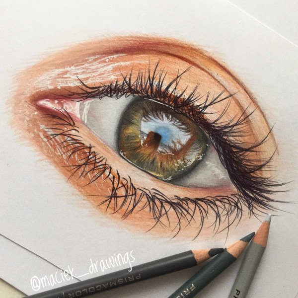 Скетчинг глаз