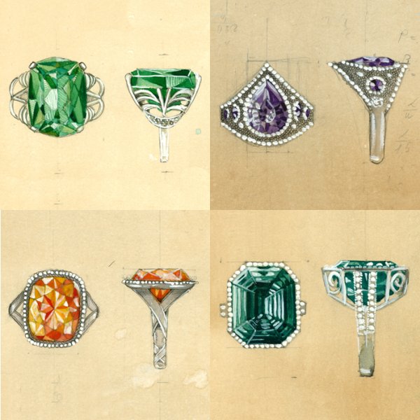 Кольцо скетч