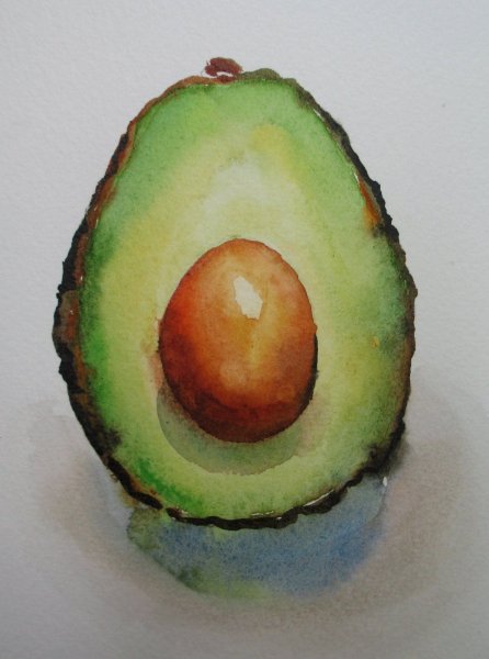 Картина авокадо