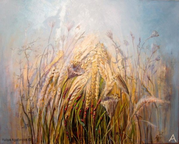 Сергей Лим картины пшеница