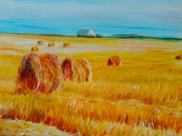 Конин художник пшеничное поле