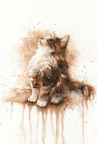 Кошки в искусстве. Braden Duncan.