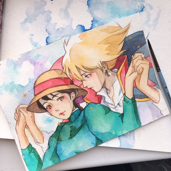 Хаул Ходячий замок скетч