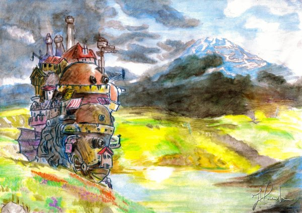 Ходячий замок замок