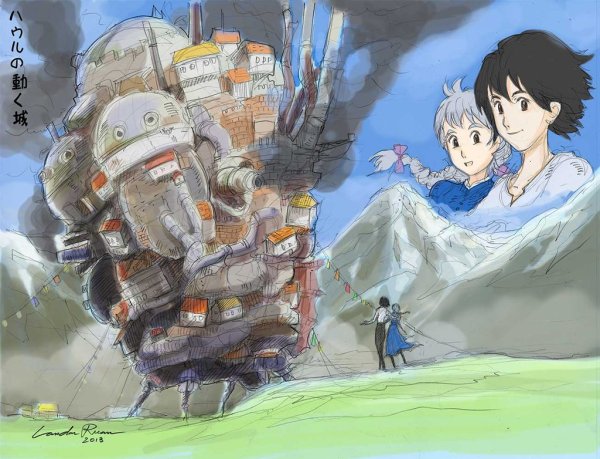 Ходячий замок Хаула война