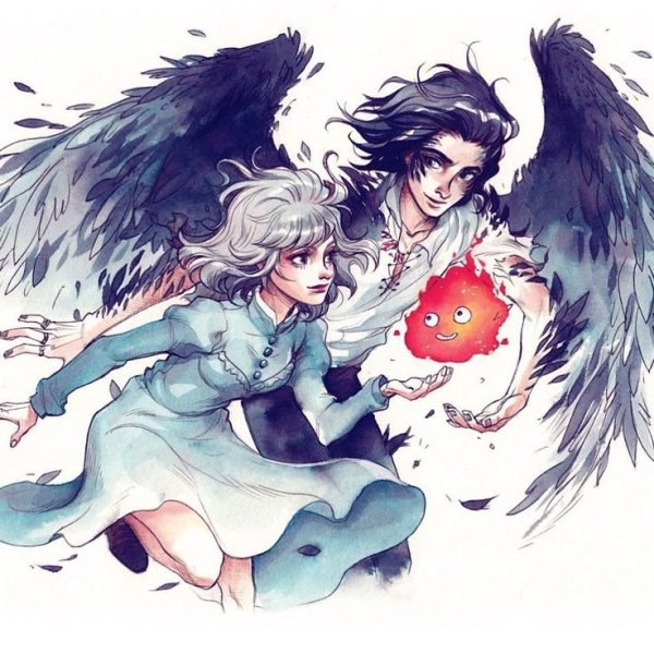 Ходячий замок концепт Миядзаки