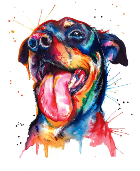 Рисунки акварелью