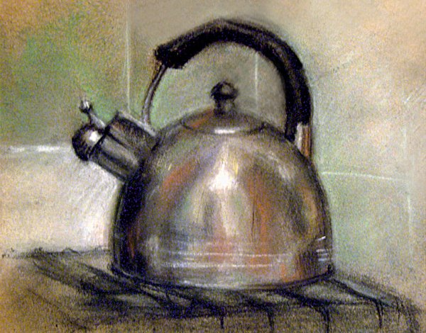 Чайник живопись