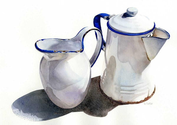 Заварник акварель