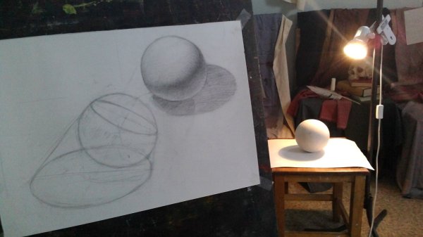 Академическое рисование с нуля