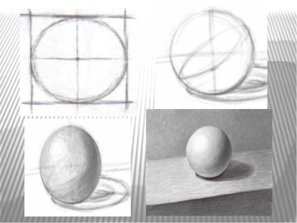 Рисование шара