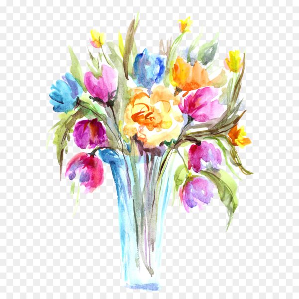 Букет "акварель"