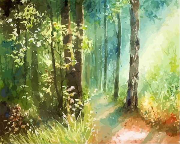 Картина Солнечный лес Андрея Бельчева