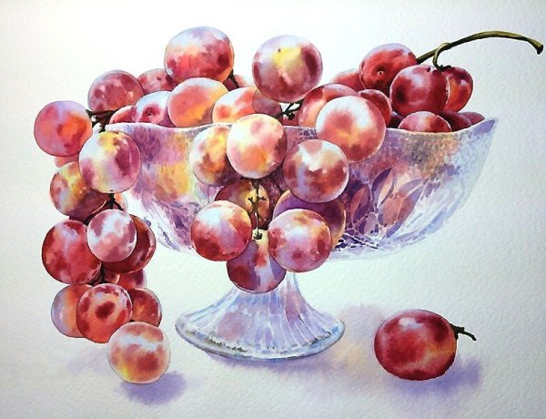 Алла Присакарь акварель