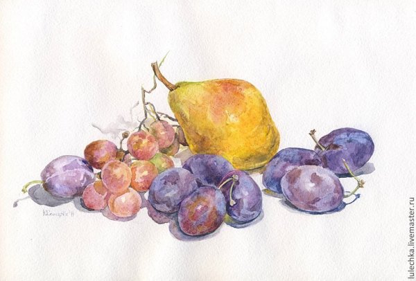 Помидор акварелью Андрияка