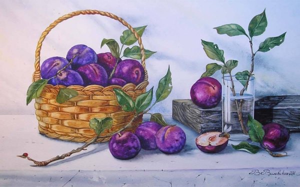 Валентина Валевская натюрморт