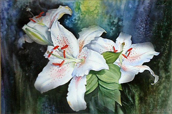 Магдалена Мюррей художник лилии