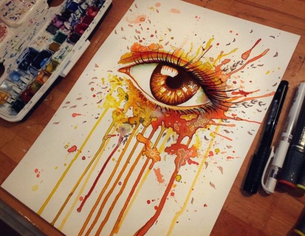 Идеи для рисунков красками