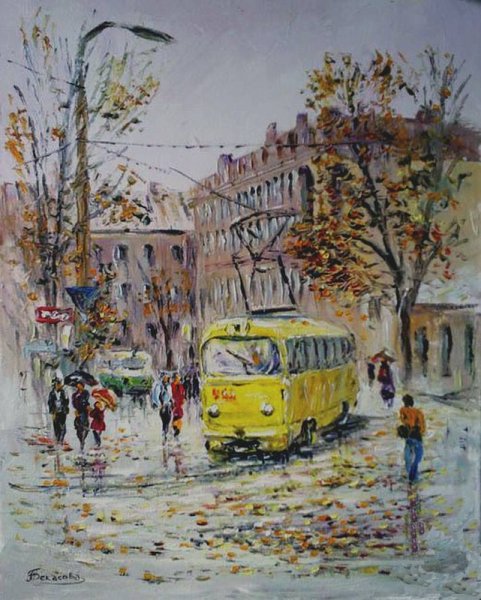 Людмила Бекасова картины Вена