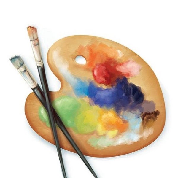 Краски Акварельные с кисточкой