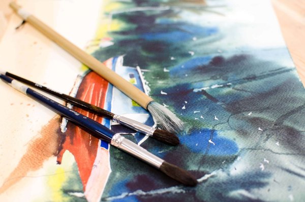 Кисти для акварельной живописи